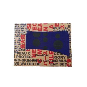 Comme Des Garcons Macbook Air 11" Neoprene Polka Dot Sleeve Blue Black
